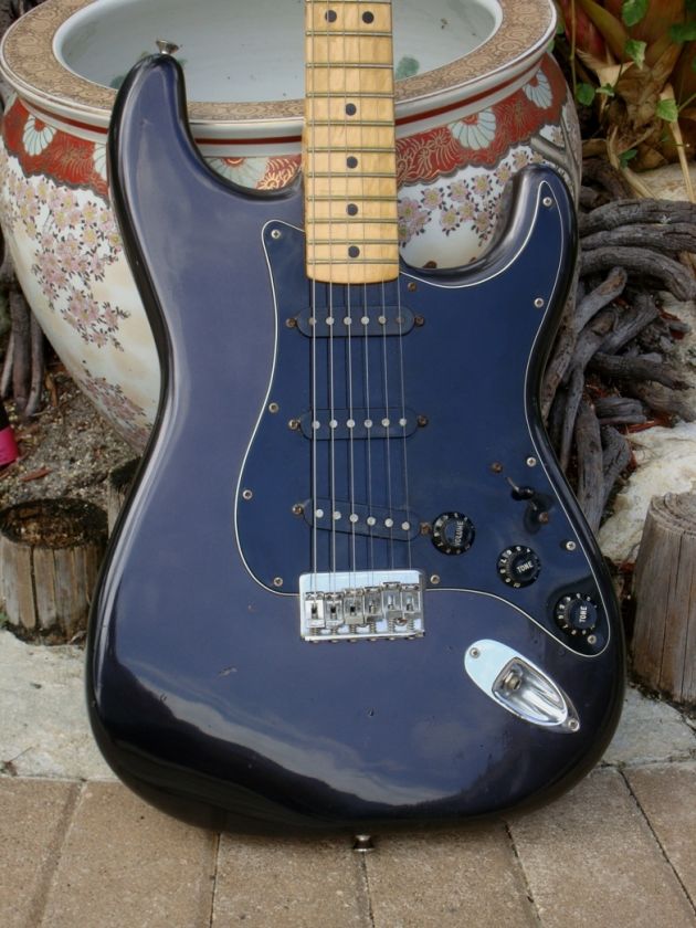 1979 Fender Stratocaster rare Custom Color Hardtail.  