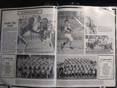 1989 HANFORD HIGH SCHOOL CALIFORNIA YEARBOOK VGC  