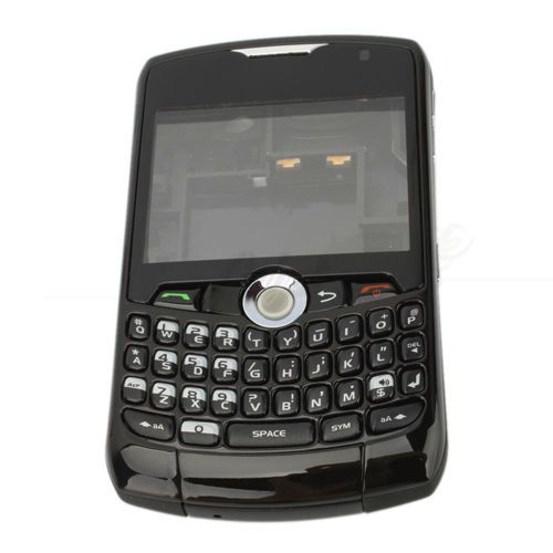 Full housing faceplate for blackberry curve 8330 black  