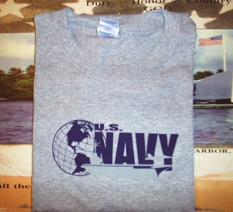 NAVY GLOBE & CARRIER HEATHER Shirt  