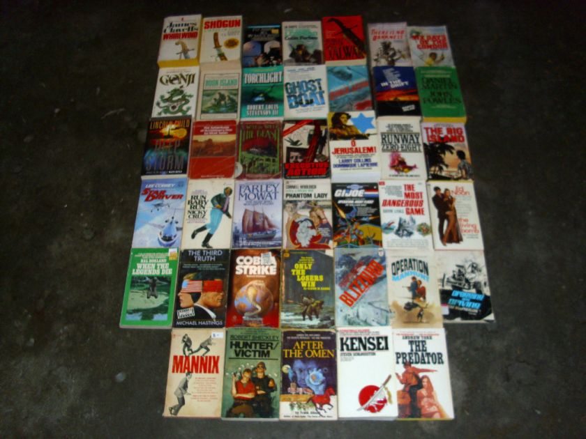 MENS ACTION ADVENTURE SERIES~40 BOOK SUPER LOT***#5 9781400095476 