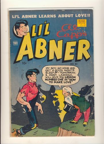 LIL ABNER 82 HARVEY COMIC HOW TO MAKE LOVE  