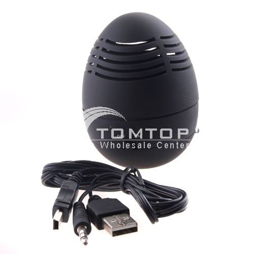 USB Portable Egg Tumbler  MP4 Speaker for PC Laptop  