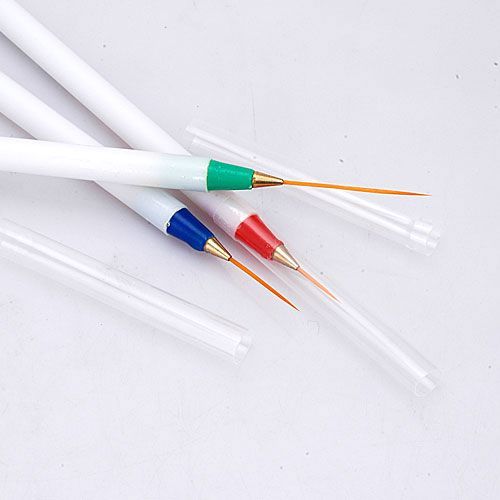   Acrylic Germany 3D Nail Art Tip Painting Brush Pen Drawing Liner Tools