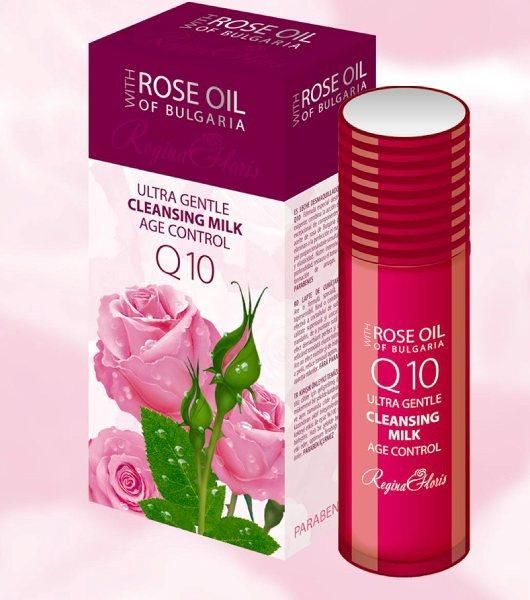 BULGARIAN ROSE CLEANSING MILK Q10 AGE CONTROL 100ml  