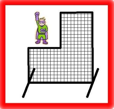 Screen Kit 56 x6 for Baseball Batting Cage  