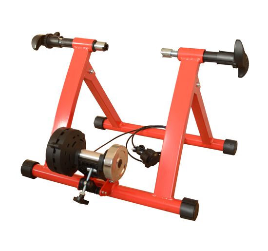 NEW Magnetic Bike Bicycle Trainer Indoor Stationary Exercise Stand Red 