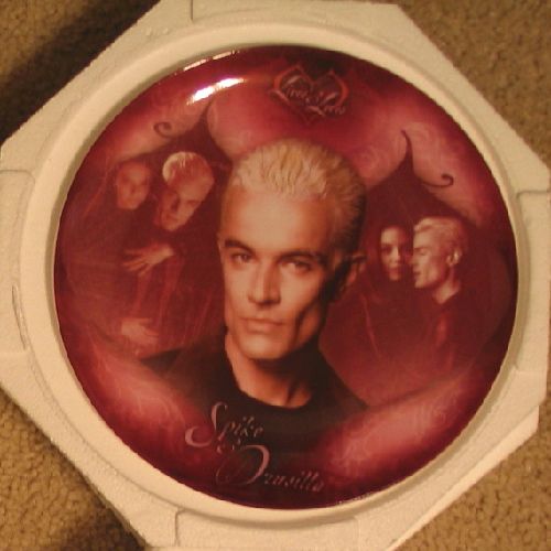 Buffy Ltd. Num Spike & Druscilla Collectors China Plate  