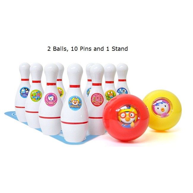 Prong Prong Pororo Bowling Set  Bowling Set Toy  