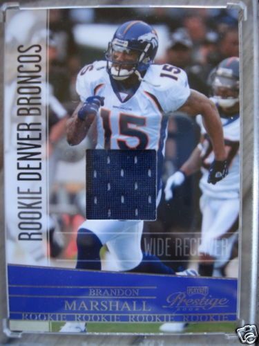 2008 08 PLAYOFF PRESTIGE BRANDON MARSHALL *JERSEY*  