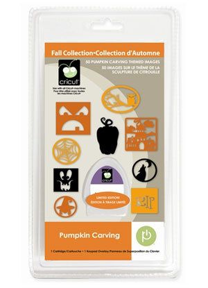 CRICUT PUMPKIN CARVING CARTRIDGE use with ALL CRICUT MACHINES 