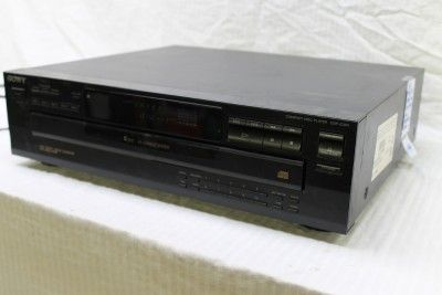 Sony CDP C365 5 Disc Compact Disc CD Changer Player 875195001718 