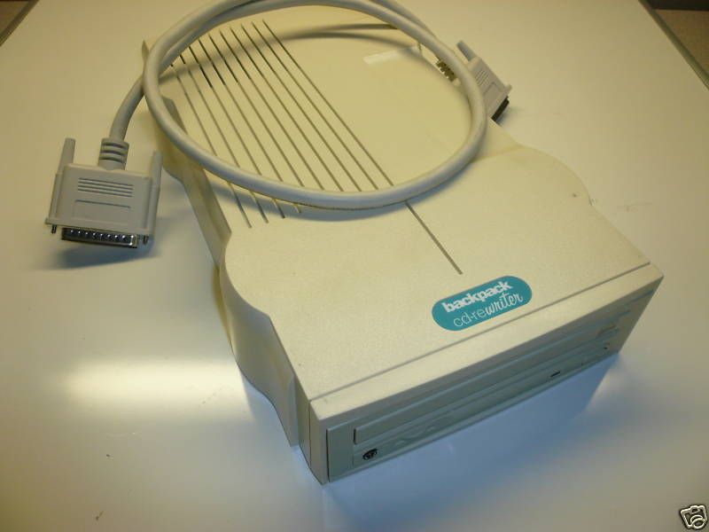 MICROSOLUTIONS MODEL 192100 CD REWRITER EXTERNAL DRIVE  