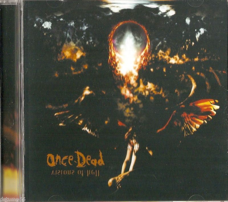 ONCE DEAD Visions Of Hell Christian Music Metal Rock CD  