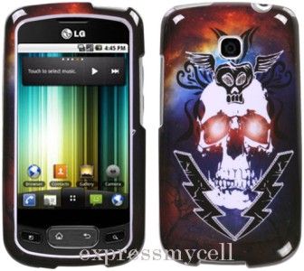 Charger + Screen + Case Cover Telus LG OPTIMUS ONE T SK  