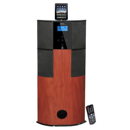   Digital Home Theater Tower w/ Docking Station for iPad/iPhone/iPod