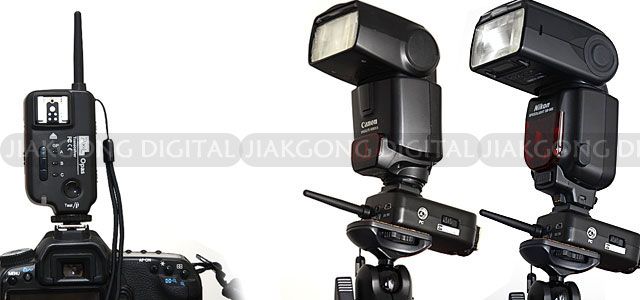 PIXEL Opas Wireless Flash Trigger Transceiver Radio Slave for NIKON 