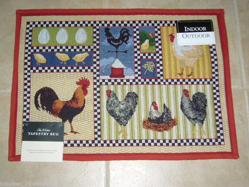 THROW RUG   FRENCH COUNTRY  19x27  