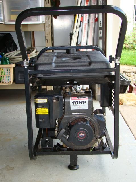 Coleman Powerhouse 5000 Extended Run Portable Generator 5000W 10HP 