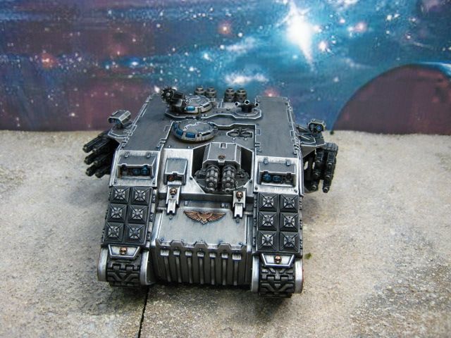 40K DPS Painted Grey Knight Land Raider Crusader GK020  