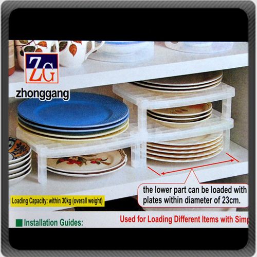 Kitchen Healthy Japanese Plate Dish Organizer Shelf  