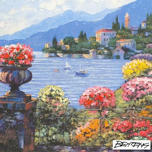 Howard Behrens Varenna Morning Embellished w/coa  