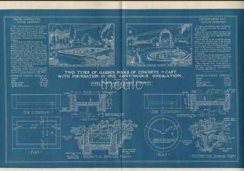 CONCRETE BLUEPRINTS PLANS CEMENT HOW TO BOOKS BUILD CD  