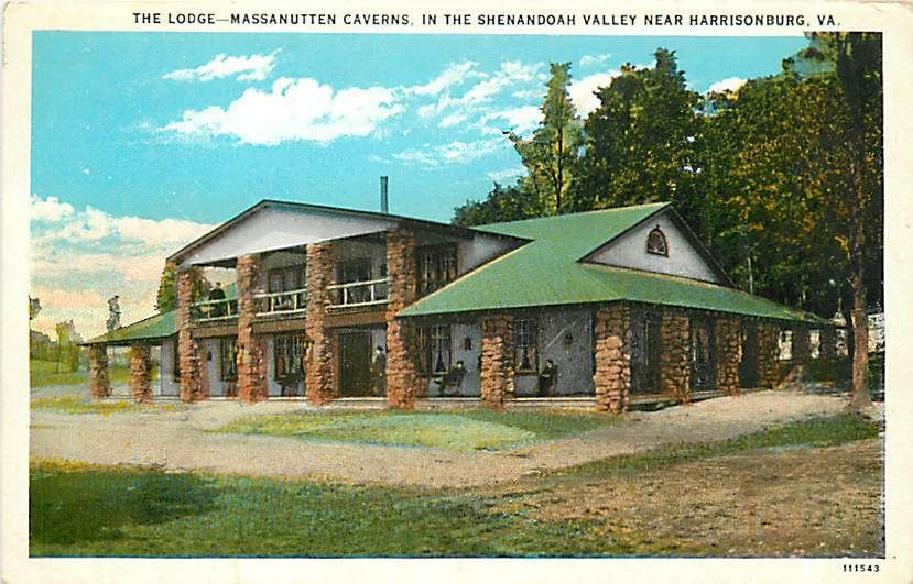 VA HARRISONBURG MASSANUTTEN CAVERNS THE LODGE T75139  