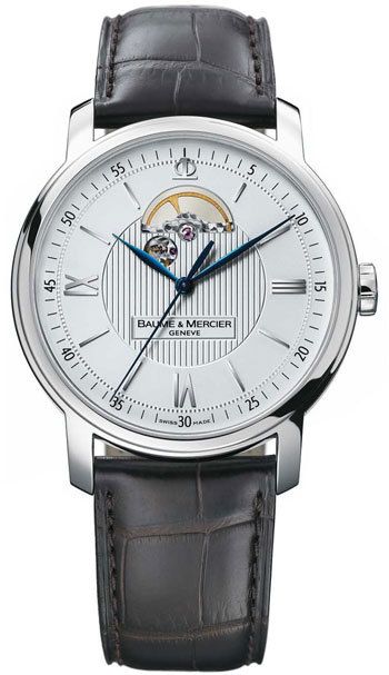   & MERCIER CLASSIMA 8688 EXECUTIVES XL AUTOMATIC LEATHER WATCH  