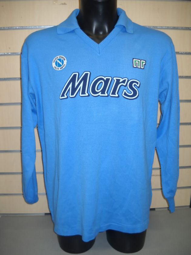 MAGLIA CALCIO ENNERRE MARADONA 10 NAPOLI MATCH WORN  