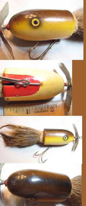 Marathon Musky Munk old wood lure  