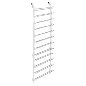 NEW Whitmor Over The Door Shoe Rack White 36 Pair  