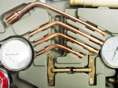 OXY GAS ACETYLENE WELDING TORCH CUTTING KIT FOR HARRIS  