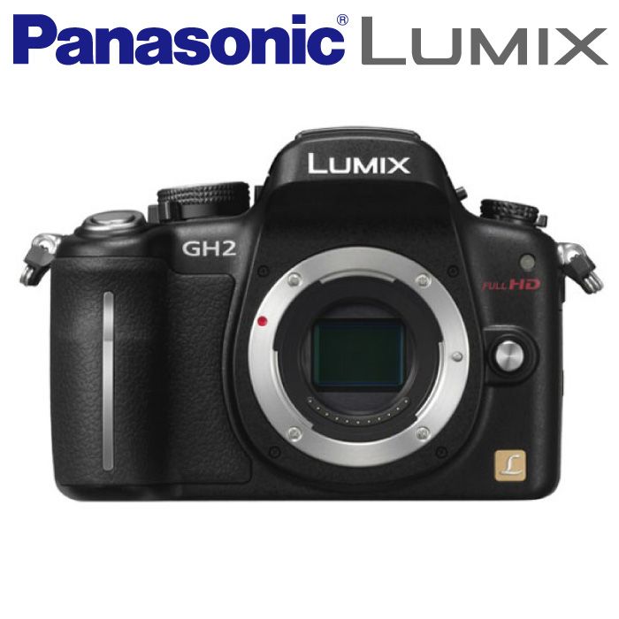 NEW PANASONIC LUMIX DMC GH2 GH 2 DIGITAL CAMERA BODY BLACK COLOR 