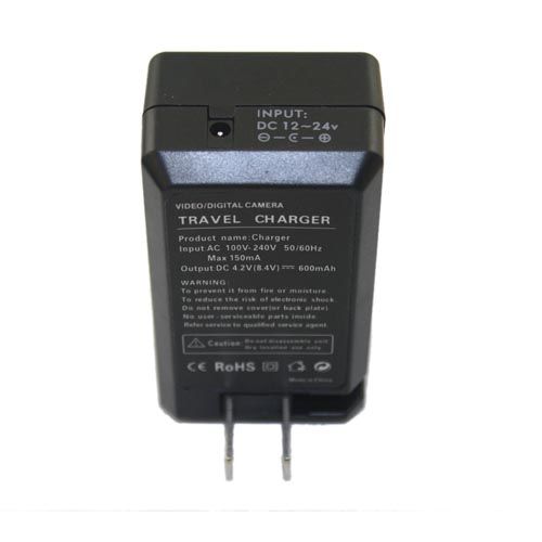 Battery Charger For Panasonic CGA S007 LUMIX DMC TZ5  