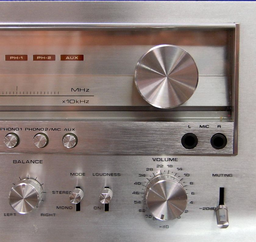 RESTORED Pioneer SX 1250 Stereo Receiver  