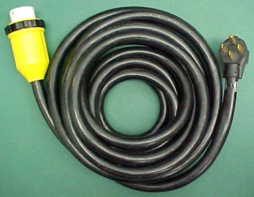 RV Power Cord w Marinco Connector 36 50 amp Detachable 715590645547 