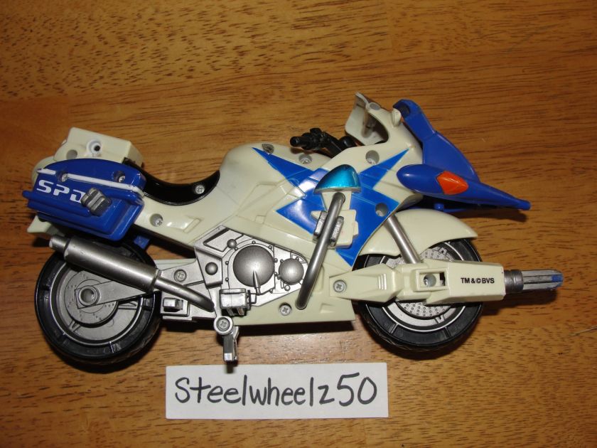 Power Rangers SPD Blue Ranger Patrol Cycle 2004 Bandai Motorcycle S.P 