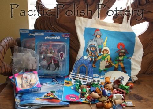 Playmobil Misc. Set including promos, rare items & bag  