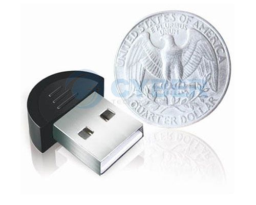 Smallest USB 2.0 Mini Bluetooth V2.0 EDR Dongle Adapter  