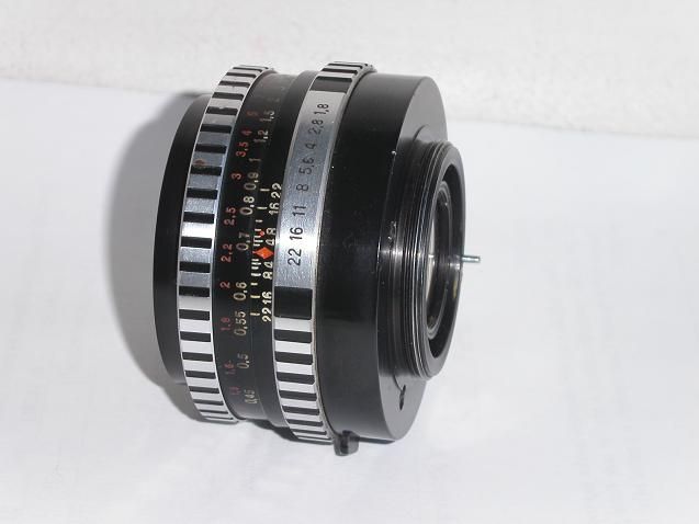 German Zeiss Pancolar auto 1.8/50 with M42 screw + cap for DSLR  