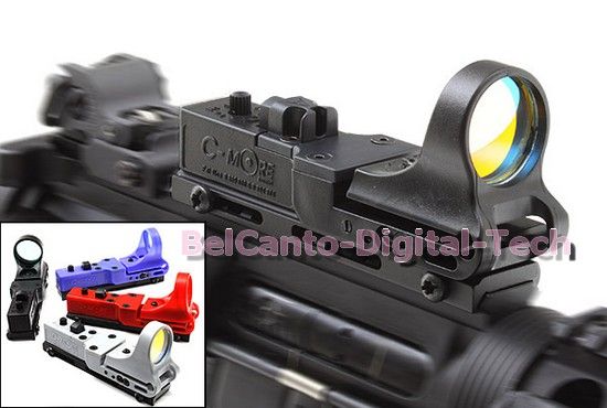 MORE Style Reflex Red Dot Sight for 20mm Weaver Rail  