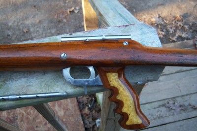 Vintage Wood Speargun Scubapro Safari Addict style Spear Gun 59 