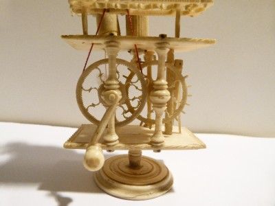   Napoleonic French Prisoner of War Bone SPINNING JENNY Automated  