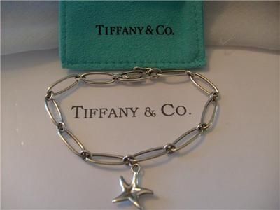 Tiffany & C0. Elsa Peretti Starfish S/Silver Bracelet  