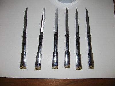 MOD CARVEL HALL NELSON HARPER BYFIELD STEAK KNIVES SET  