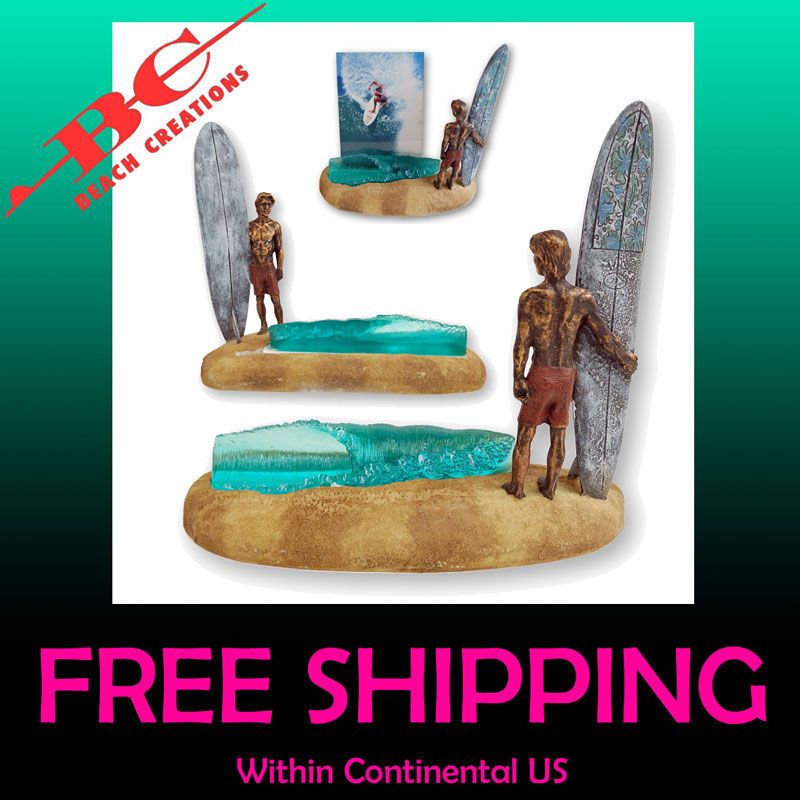 SURFING PICTURE FRAME surfboard surf wax wave longboard  