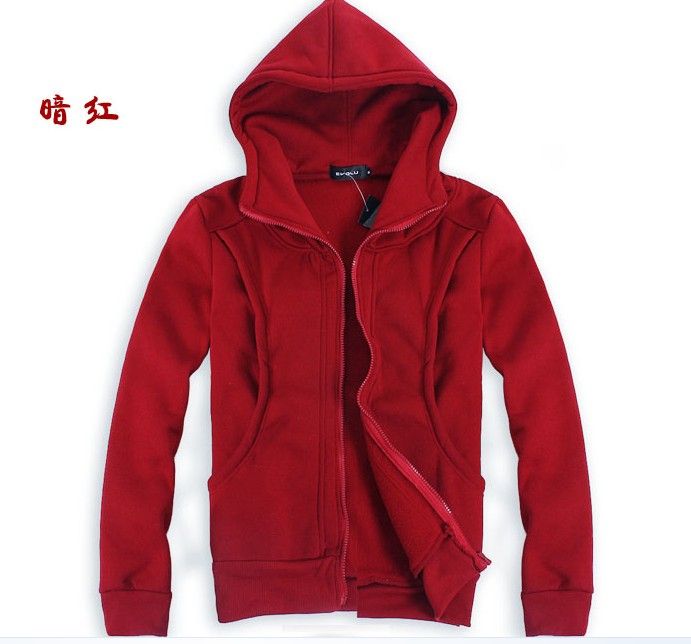 MENS SLIM FIT TURTLE NECK ZIP HOODIE SWEATSHIRT W19  