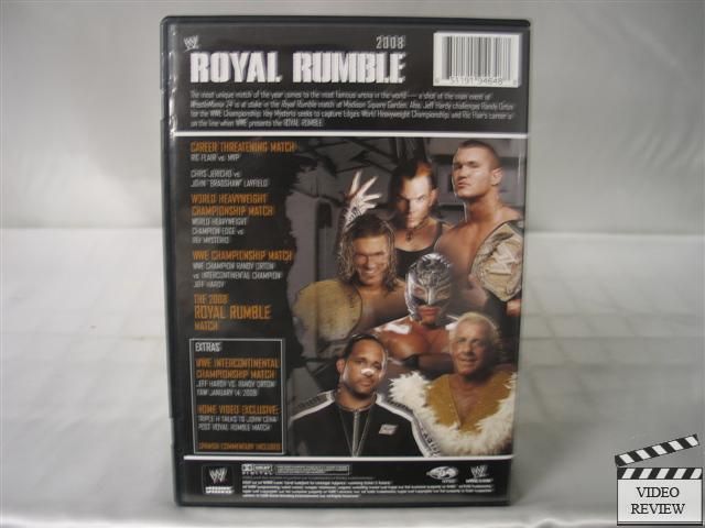 WWE Royal Rumble 2008 DVD 651191946488  