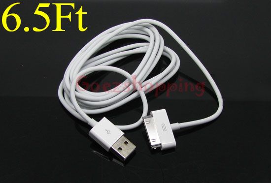 5FT USB SYNC CHARGER CABLE For iPhone 4 3GS iPad  